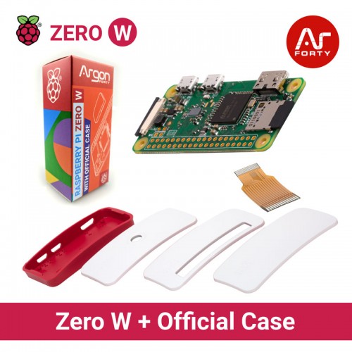 라즈베리파이 제로 W + 오피셜 케이스 키트 , Raspberry pi zero w + Official case kit