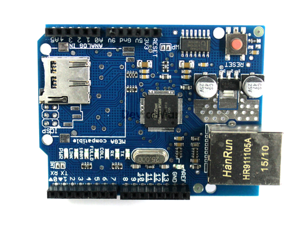 Arduino W5100 Ethernet Shield 호환 보드 [SZH-EK012]