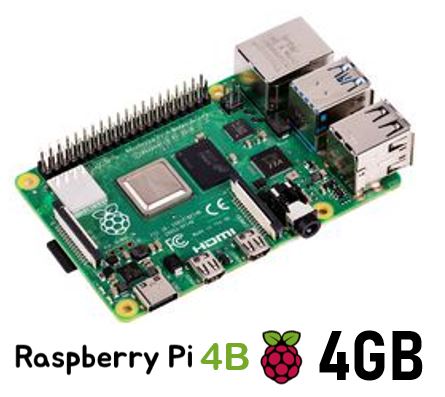 라즈베리파이4B , Raspberry pi 4 Model B 4GB + 방열판 포함!!