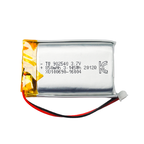 리튬폴리머 배터리 3.7V, 850mAh, KC인증