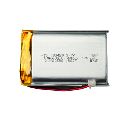 리튬폴리머 배터리 3.7V, 1800mAh, KC 인증