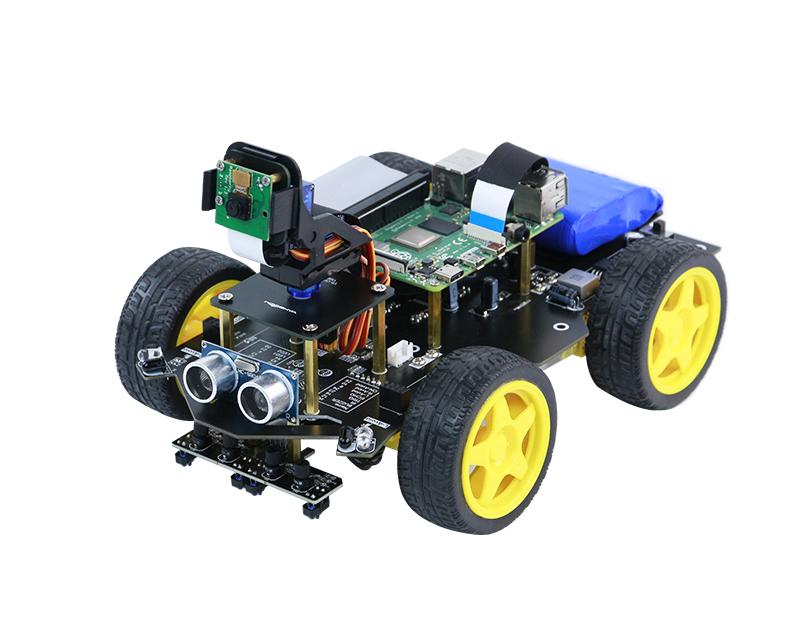 라즈베리파이 4B Raspbot AI 비전 로봇 카