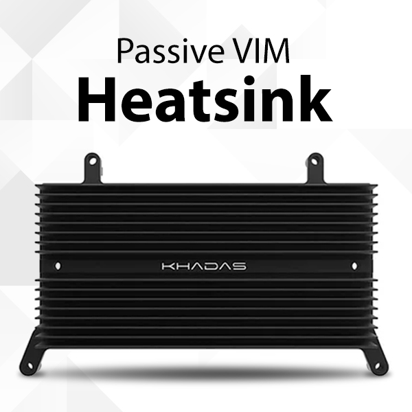 Khadas Passive VIM Heatsink 카다스 패시브 방열판 실리콘 