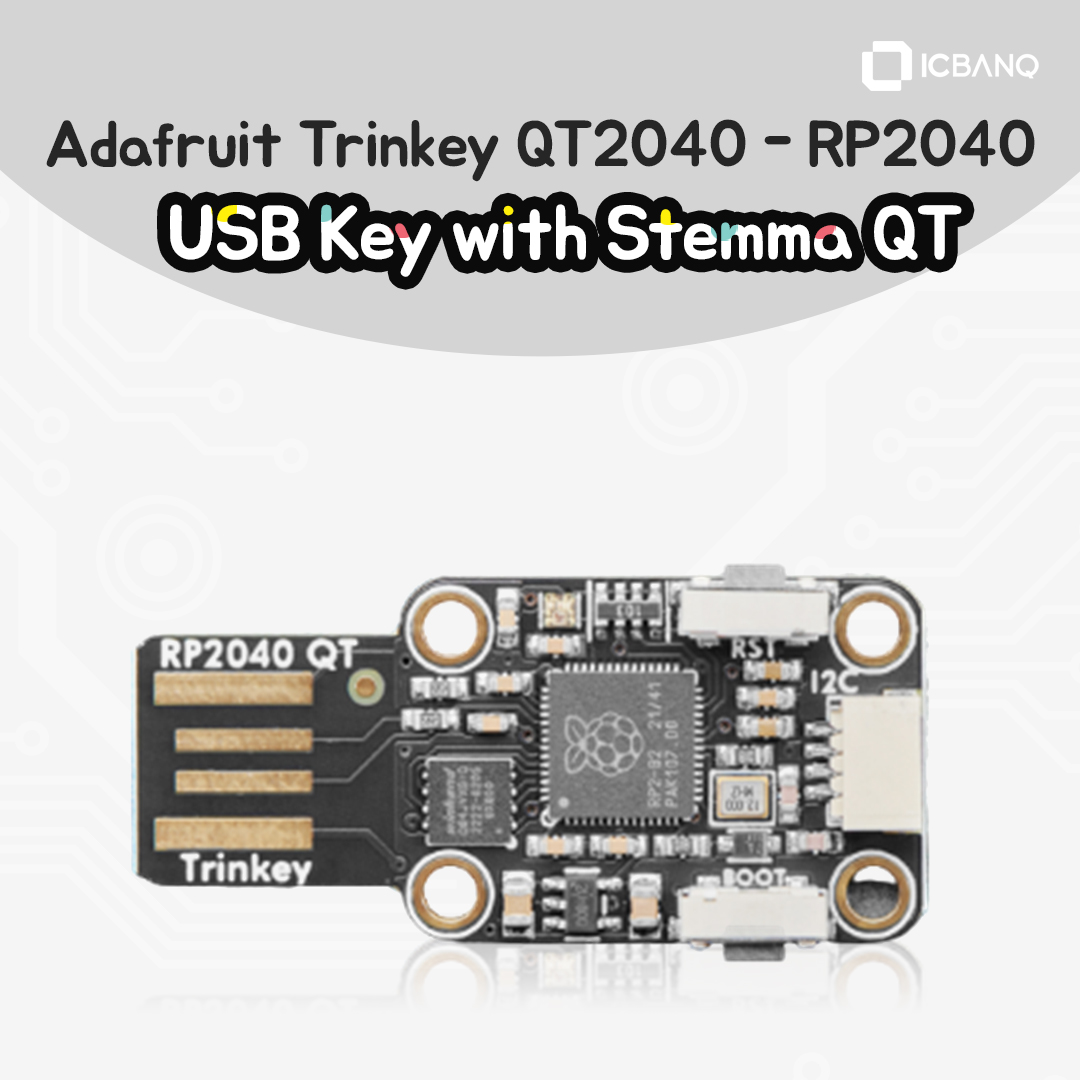 Adafruit Trinkey QT2040 - RP2040 USB Key with Stemma QT