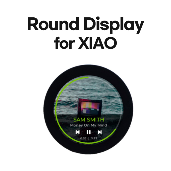 Seeed Studio Round Display for XIAO 1.28인치 원형 터치 스크린 65K