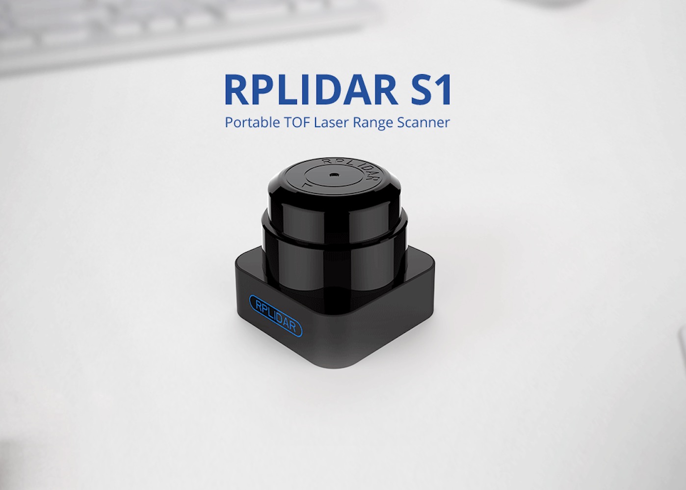 [114090021]RPLiDAR S1 Portable ToF Laser Scanner Kit - 40M Range