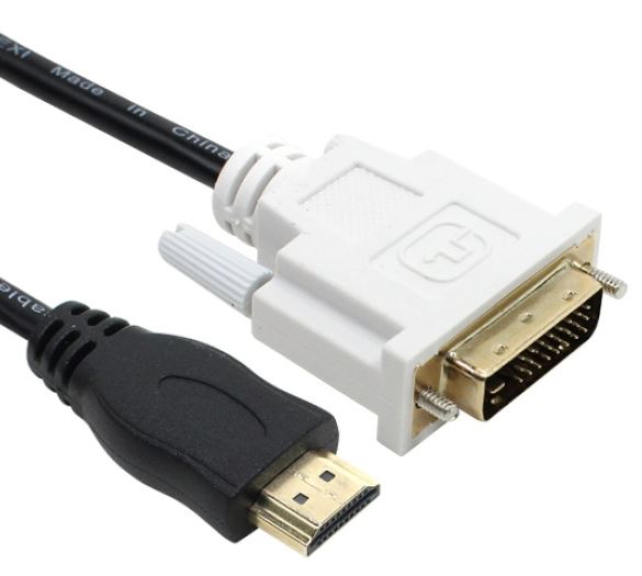 넥시 HDMI to DVI 골드 케이블 1.8M