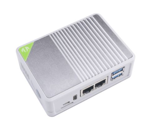 reRouter CM4 1432 - Raspberry Pi Based Mini Router, Travel Router, Dual Gigabit Ethernet, OpenWRT OS