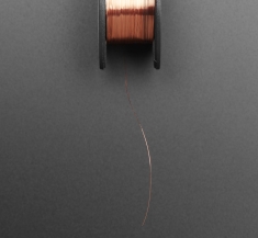 길이 11 미터 ,직경 0.1mm 구리선 - Enameled Copper Magnet Wire 11 meters  01mm diameter [3522]